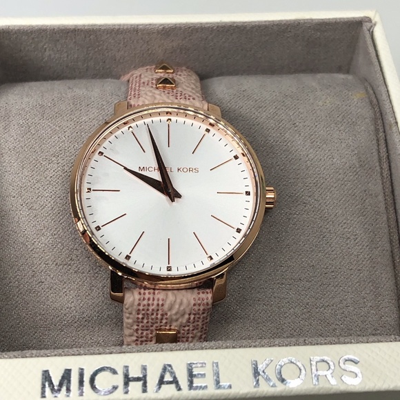 Michael‎ Kors Pyper Studded watch pink MK2873 main image 5